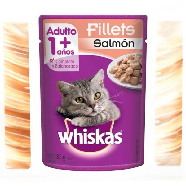 Whiskas Adulto Fillets de Salmón