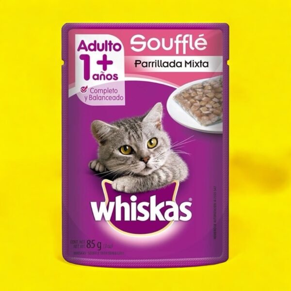 Whiskas Adulto Soufflé Parrillada