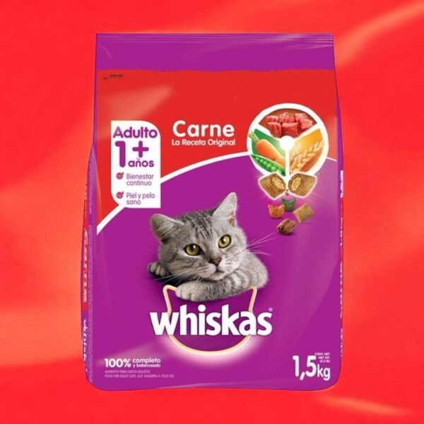 Whiskas Gatitos Carne