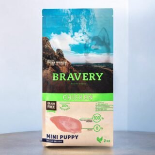 Croquetas Bravery Libres de Granos para Cachorros