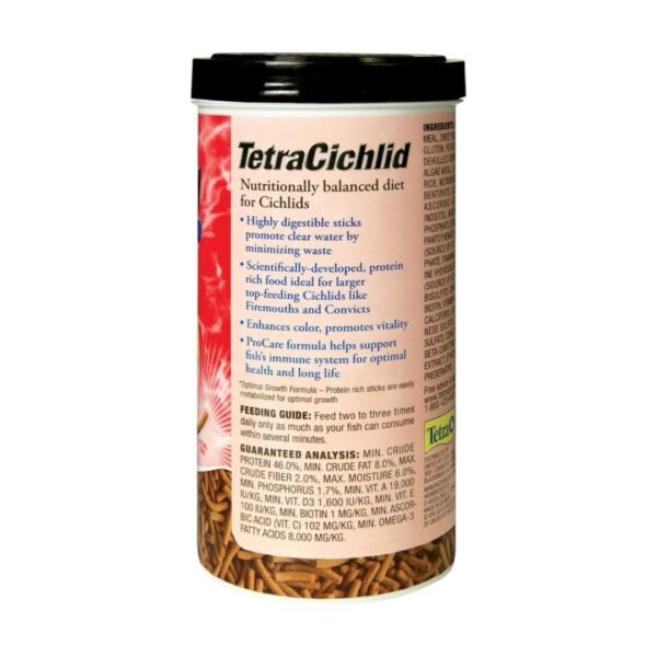 Alimento en Sticks Tetra Cichlid para Cíclidos 320 Gramos - Image 2