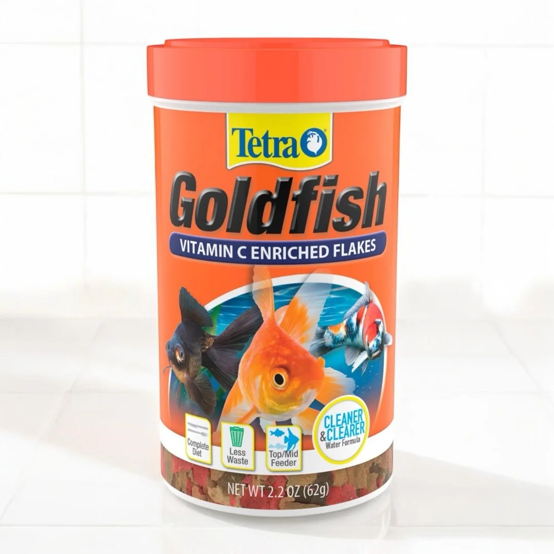 Tetra Fin Alimento en Hojuelas para Goldfish 62 Gramos