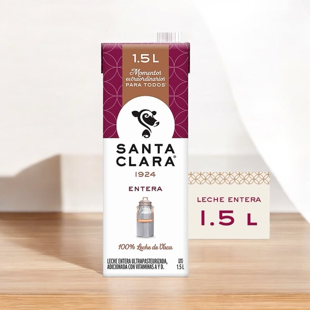 Leche Santa Clara Entera