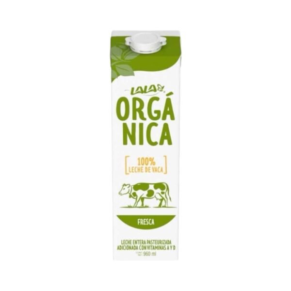 Leche Entera Lala Orgánica Fresca