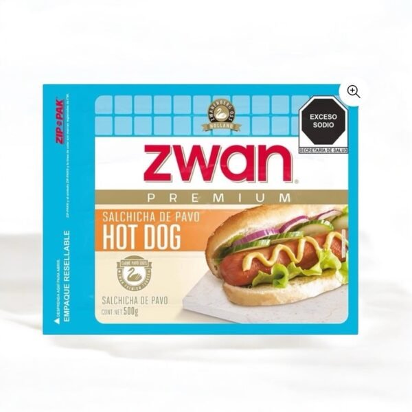 Salchicha de Pavo Zwan Premium