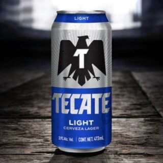 Cerveza Clara Tecate Light 473 ml