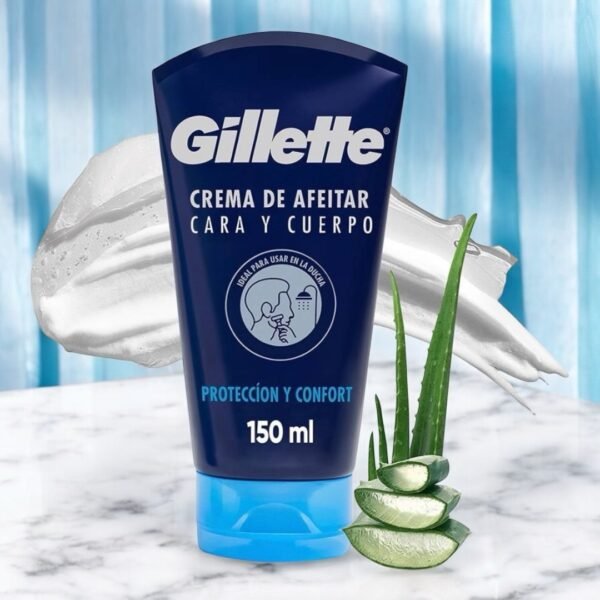 Crema para Afeitar Gillette Cara y Cuerpo