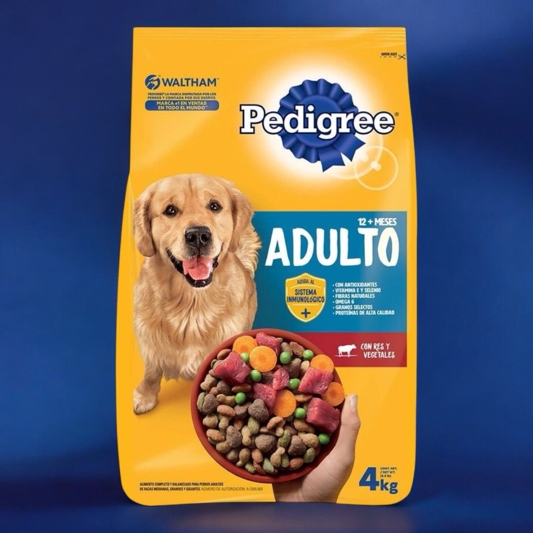Alimento para Perro Pedigree Adulto con Res