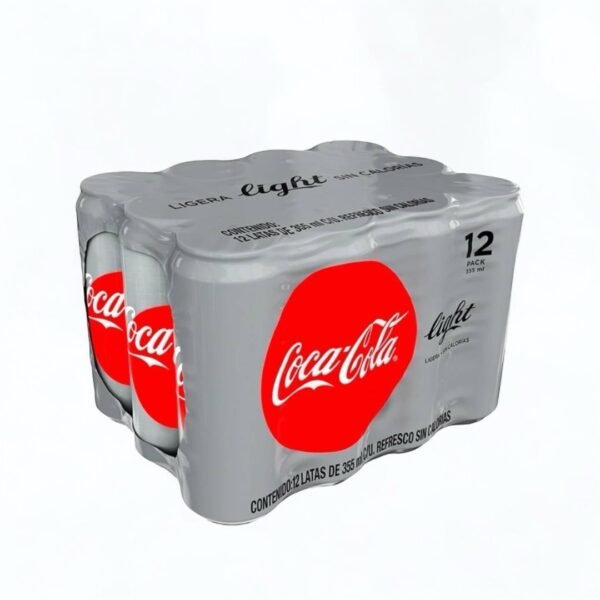 Refresco Coca Cola light 12 Latas