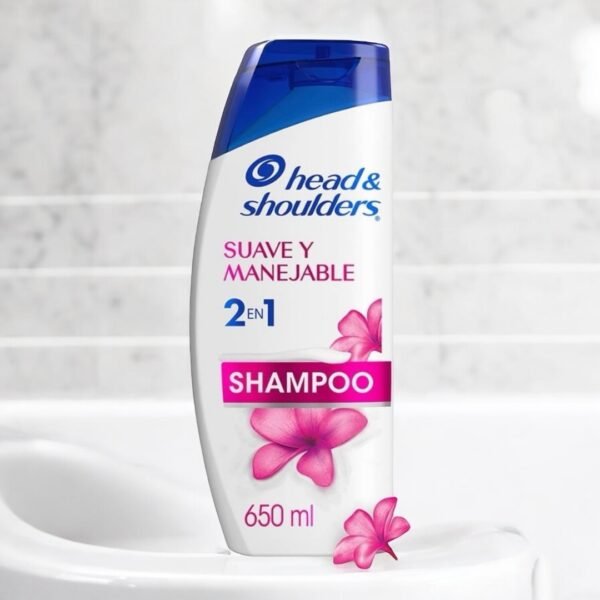 Shampoo Head & Shoulders 2 en 1 Suave y Manejable