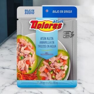Atún Dolores Aleta Amarilla en Agua 74 G