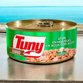 Atún Tuny en Agua con Aceite Jumbo 295 G