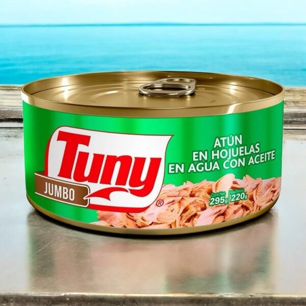 Atún Tuny en Agua con Aceite Jumbo 295 G