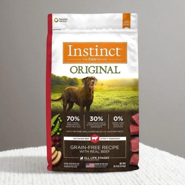 Instinct Original Receta de Res 9 kg