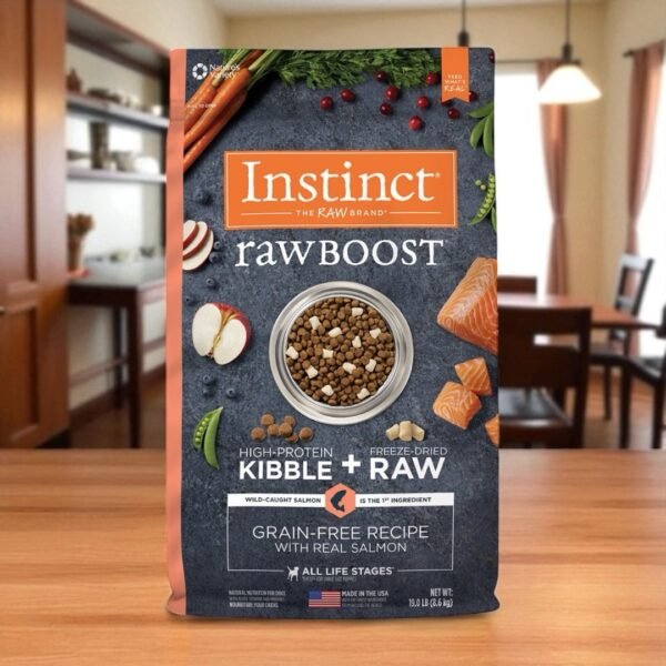 Instinct Raw Boost Receta Salmón