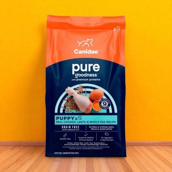 Canidae Pure Alimento Natural sin Granos para Cachorro Pollo y Lenteja