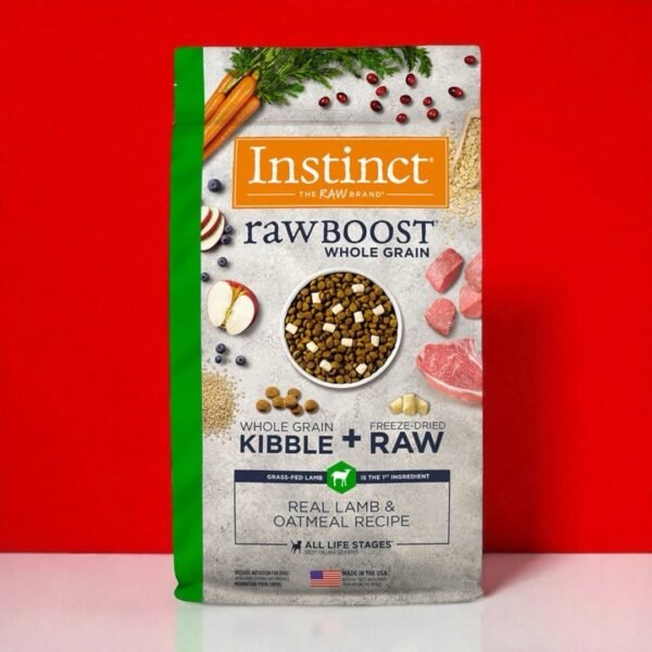 Instinct Raw Boost para Perro Receta