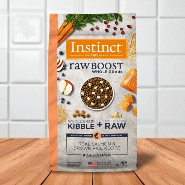Instinct Raw Boost Receta de Salmón