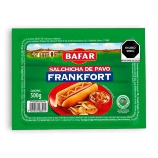 Salchicha de Pavo Bafar Frankfort