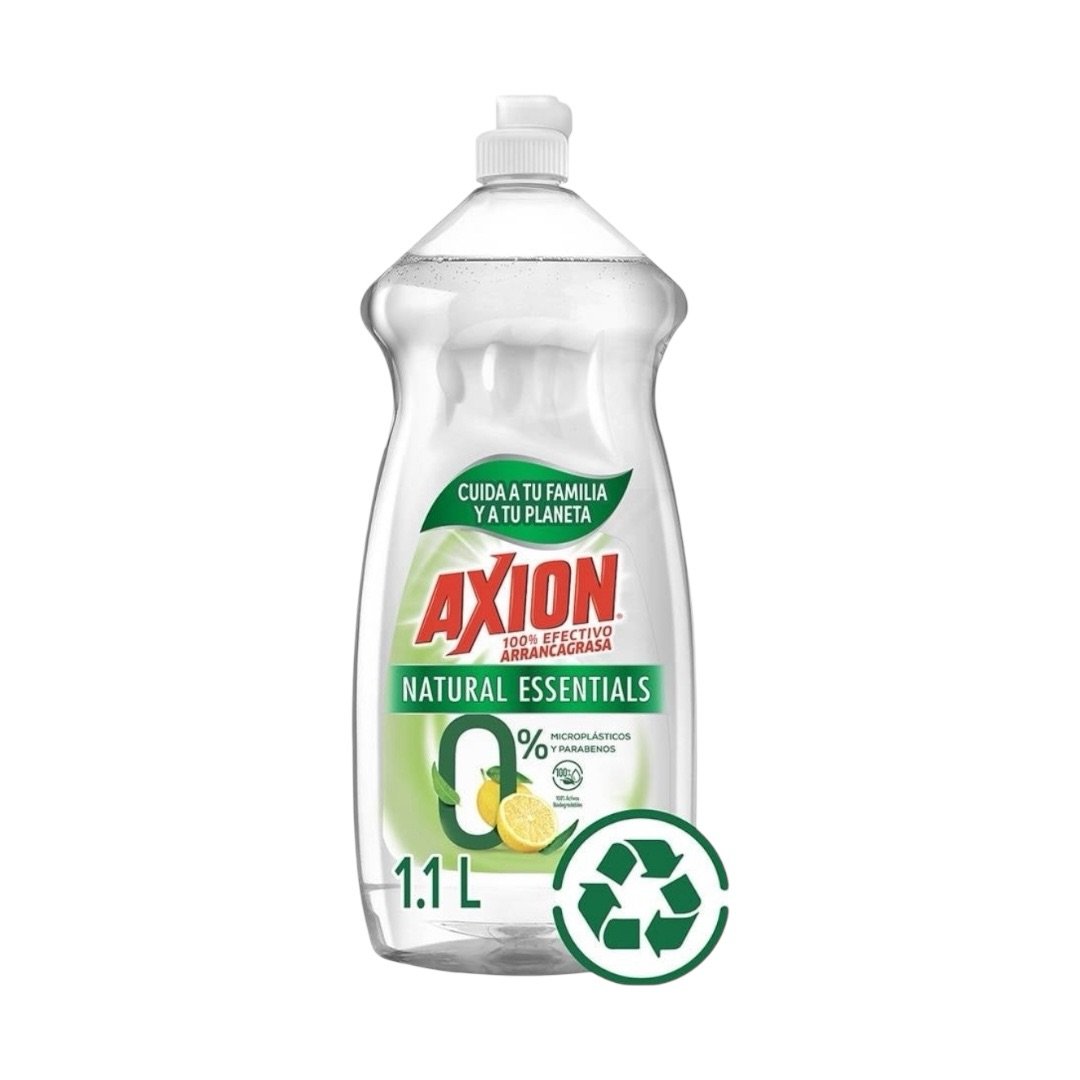 Axion Natural Essentials Lavatrastes Líquido 1.1 L 1 Axion Natural Essentials