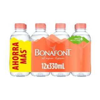Agua Bonafont Natural 12 Botellas