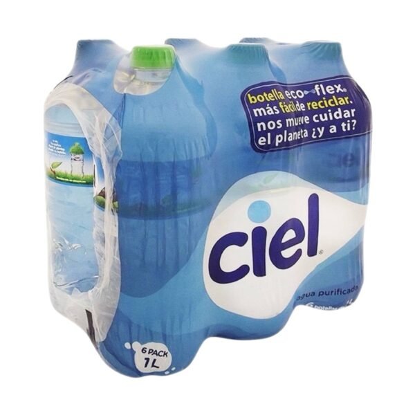 Agua Ciel 6 Botellas de 1 Litro