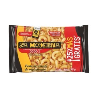 Sopa de Pasta La Moderna Codo No. 2