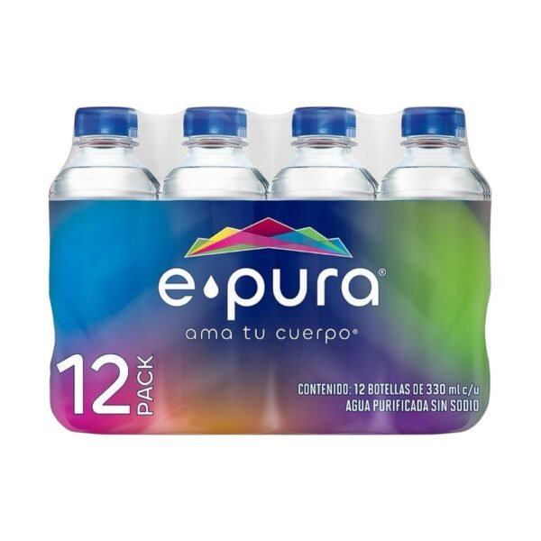 Agua Epura 12 Botellas de 330 ml