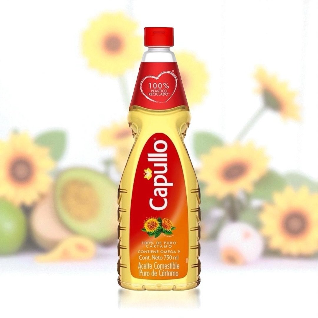 Aceite Capullo Puro de Cártamo 750 ml 1 Aceite Capullo Puro de Cártamo