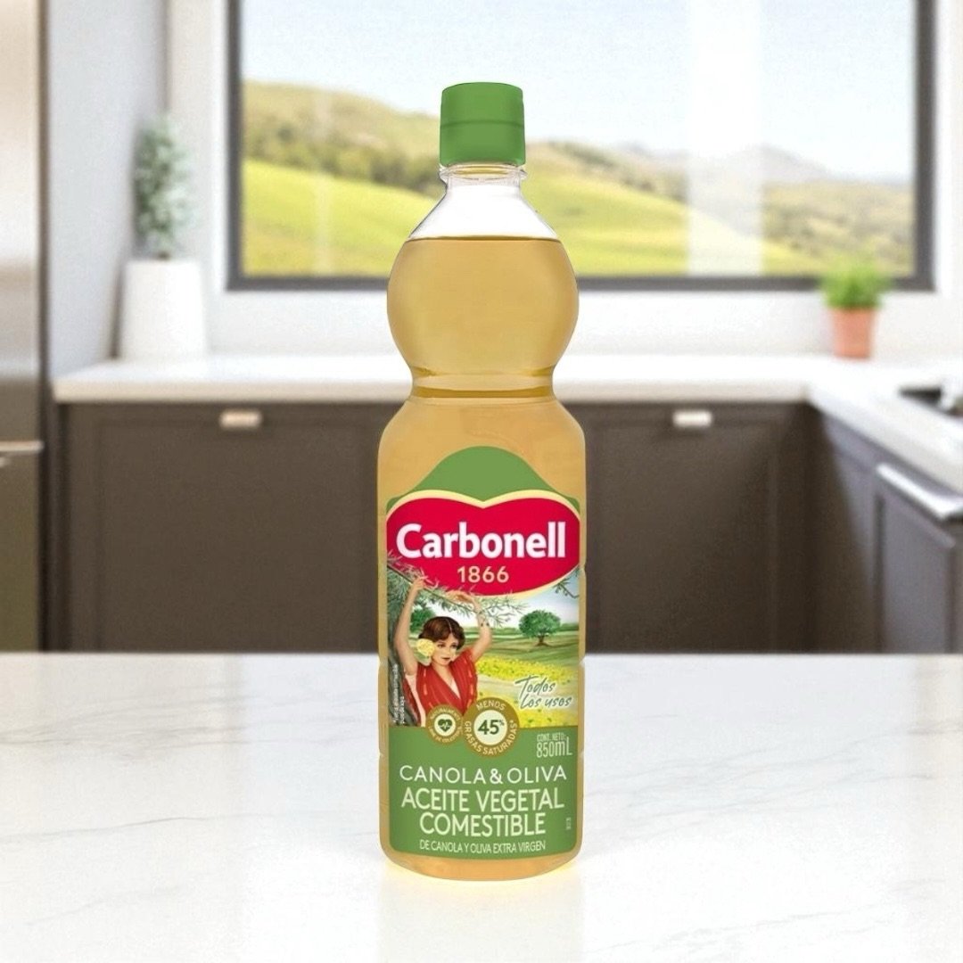 Aceite Carbonell de Canola y Oliva 850 ml 1 Aceite Carbonell de Canola y Oliva