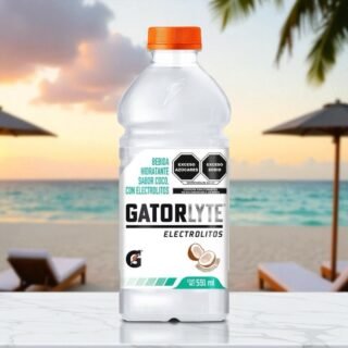 Bebida Hidratante Gatorlyte Sabor Coco