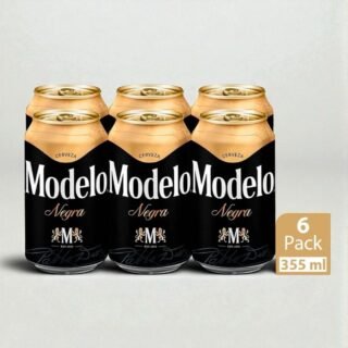 Cerveza Negra Modelo 6 latas