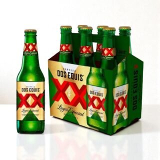 Cerveza Clara Dos Equis Lager 6 Botellas
