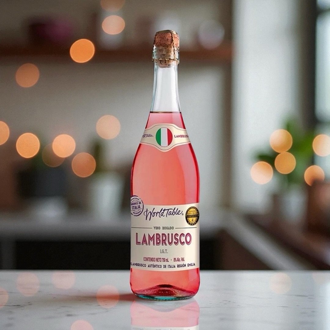 Vino Rosado World Table Lambrusco 750 ml 1 Vino Rosado World Table