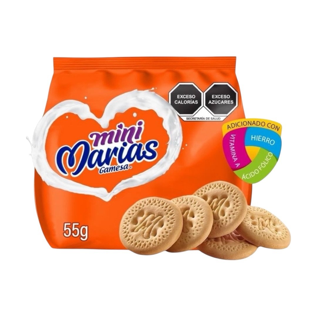 Galletas Marías Mini - 55 G 1 Galletas Marías Mini
