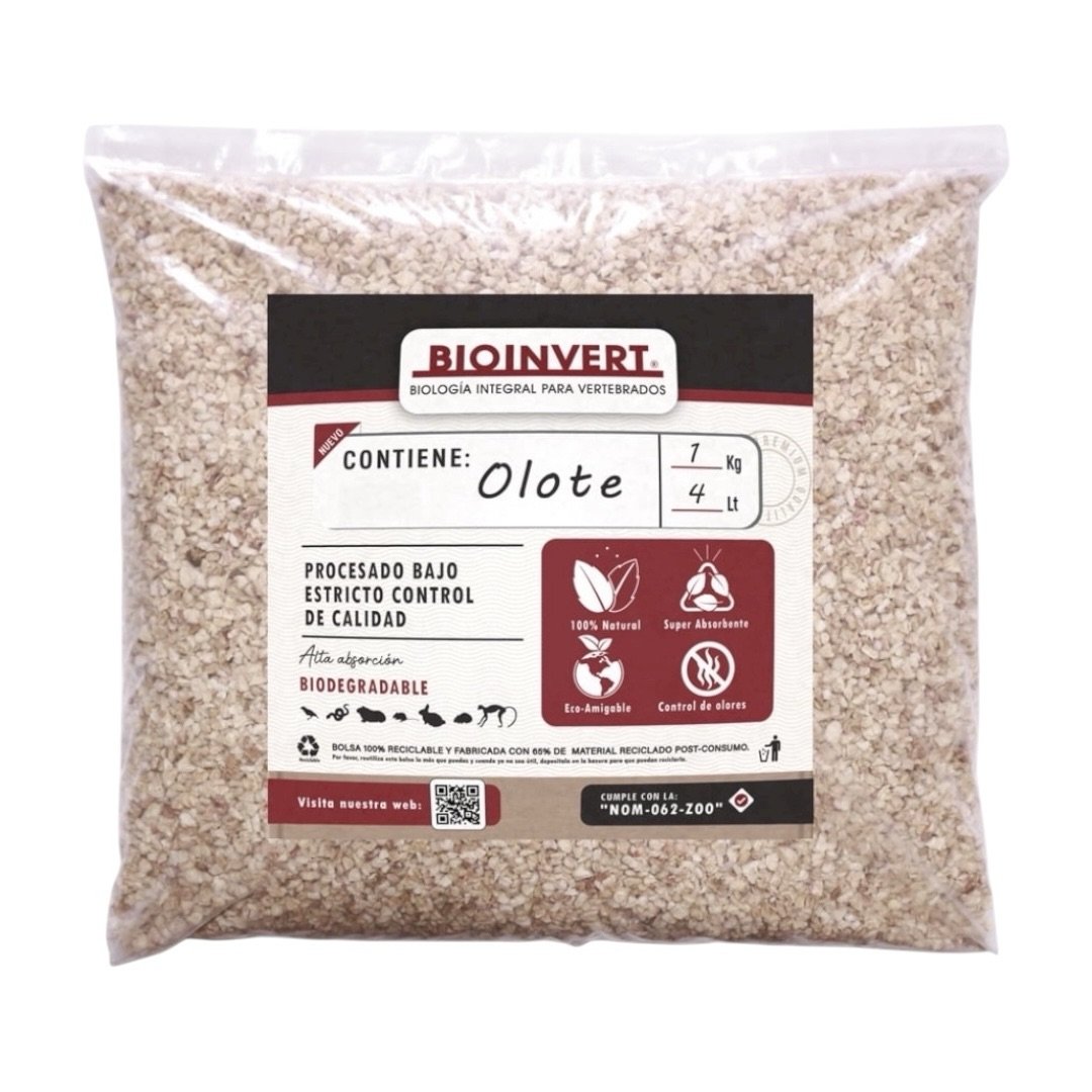 Bioinvert Arena para Gatos de Maíz 1 kg 1 Bioinvert Arena para Gatos