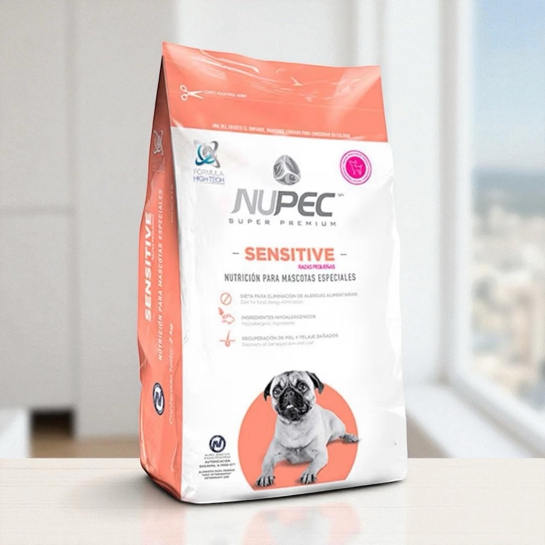 Nupec Alimento Seco para Perro Raza Pequeña - Sensitive - 2 kg 1 Nupec Alimento Seco para Perro Raza Pequeña