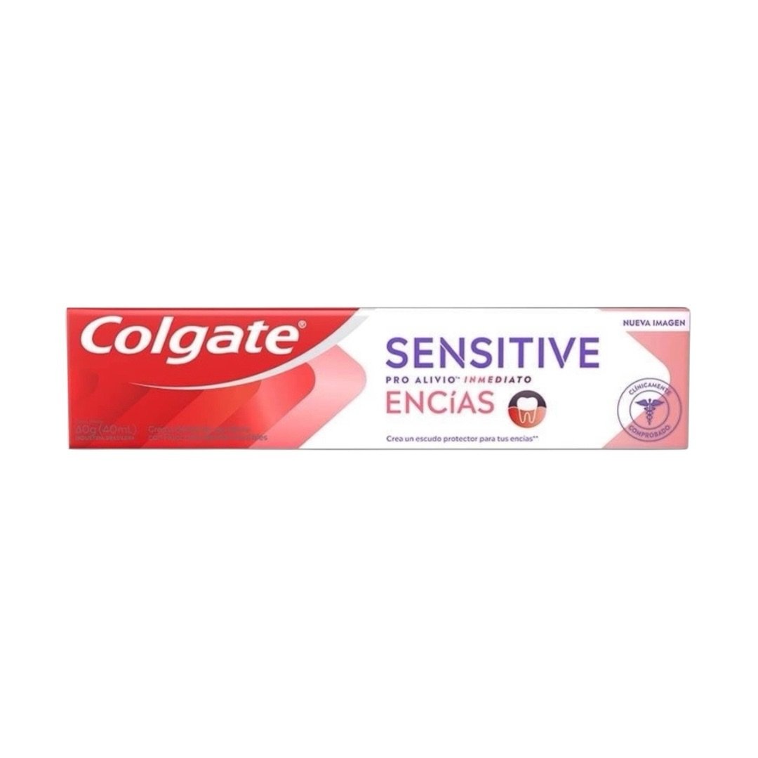 Pasta Dental Colgate Sensitive Pro Alivio Inmediato Encías - 60 G 1 Pasta Dental Colgate Sensitive