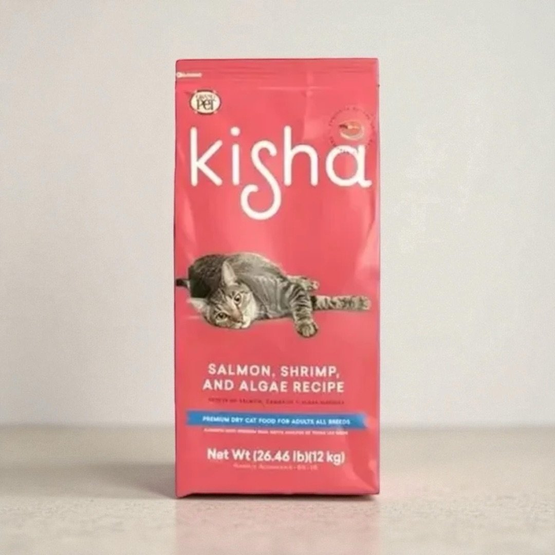 Alimento Premium para Gato Adulto Kisha 12 kg Sabor Salmón 1 Alimento Premium para Gato Adulto Kisha